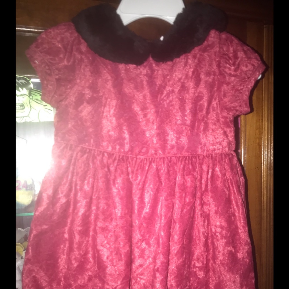 Red velvet Dress 6-12 months Gymboree